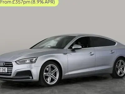 Used Audi A5 Sportback S-Line 190 HP (139 kW) 2017 Silver Hatchback