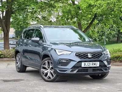 Usado Seat Ateca 4Drive 190 HP (139 kW) 2021 Cinzento SUV