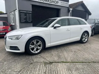 Begagnad Audi A4 Sport 2016 Vit Kombi