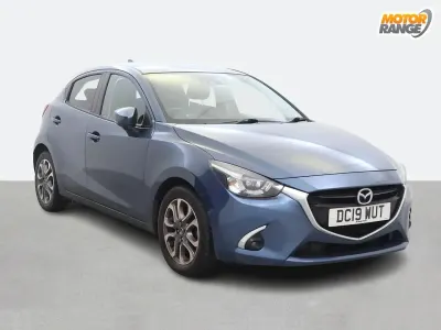 Used Mazda 2 Inclusive 2019 Blue Hatchback
