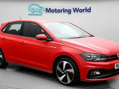Begagnad VW Polo GTI 207 HK (152 kW) 2021 Röd Halvkombi
