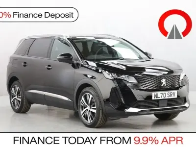 Second-hand Peugeot 5008 Allure Premium 130 CP (95 kW) 2021 Negru SUV