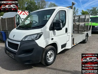 Used Peugeot Boxer 140 HP (102 kW) 2021 White Van