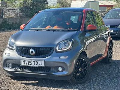 Used Smart ForFour Edition #1 71 HP (52 kW) 2015 Grey Hatchback