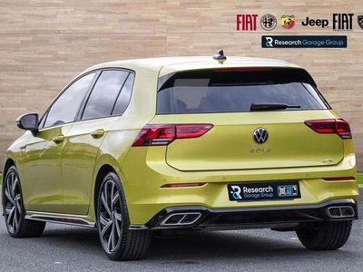 Used VW Golf VIII R-line 148 HP (108 kW) 2022 Yellow Hatchback