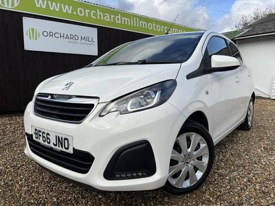 Used Peugeot 108 Active 68 HP (50 kW) 2016 White Hatchback