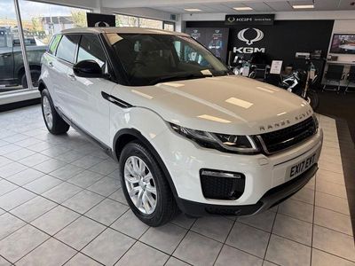 Used Land Rover Range Rover evoque SE 2017 White Estate