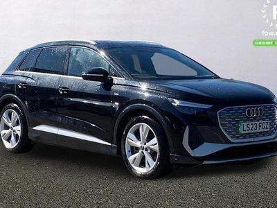 Usado Audi Q4 e-tron S-Line 150 kW (204 HP) 2023 Preto SUV