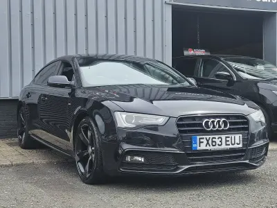Used Audi A5 Black Edition 177 HP (130 kW) 2013 Black Coupe