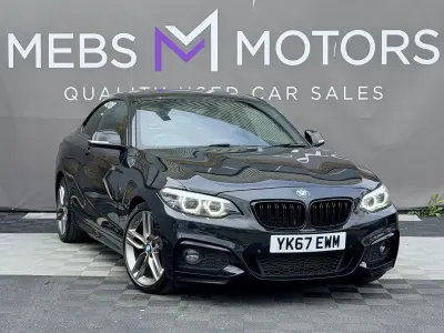 Used BMW 218 M Sport 2017 Black Coupe