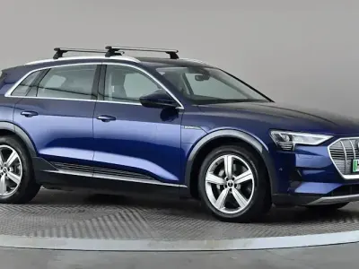 Used Audi e-tron Premium 300 kW (408 HP) 2022 Blue SUV