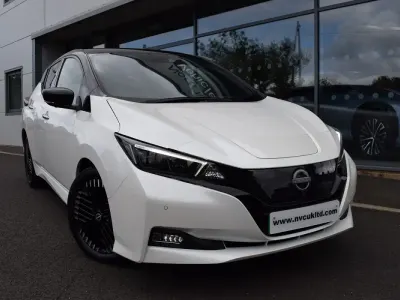 Used Nissan Leaf Tekna 110 kW (150 HP) 2024 White Hatchback