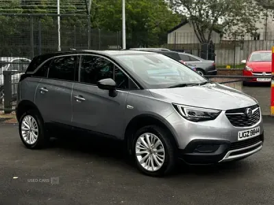 Used Vauxhall Crossland X SRi 110 HP (80 kW) 2020 Grey SUV