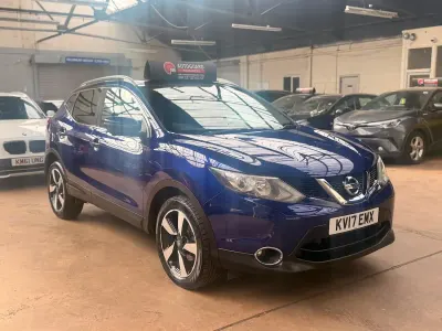 Used Nissan Qashqai N-Connecta 110 HP (80 kW) 2017 Blue SUV