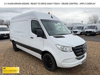 Used Mercedes Sprinter 163 HP (119 kW) 2019 White Van