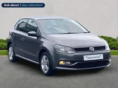 Used VW Polo Match 60 HP (44 kW) 2016 Grey Hatchback