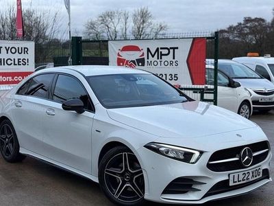 Used Mercedes A180 AMG Line Premium 136 HP (100 kW) 2022 White Sedan
