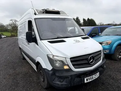 Käytetty Mercedes Sprinter 129 HP (94 kW) 2016 Valkoinen Van