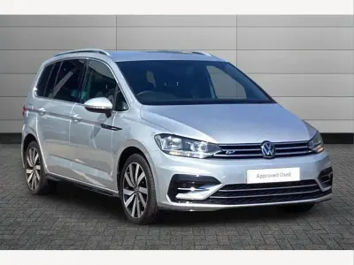Used VW Touran R-line 115 HP (84 kW) 2020 Silver MPV