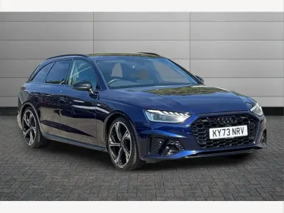 Used Audi A4 Black Edition 163 HP (119 kW) 2023 Blue Estate