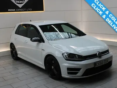 Used VW Golf VII R 2016 White Hatchback