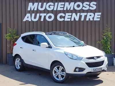 Used Hyundai ix35 Premium 115 HP (84 kW) 2013 White SUV