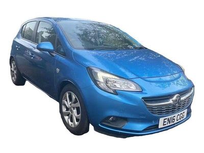 Used Vauxhall Corsa S 90 HP (66 kW) 2016 Blue Hatchback