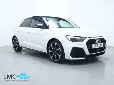 Used Audi A1 Sportback Black Edition 2021 White Hatchback