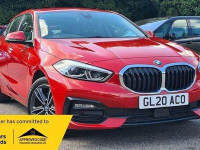 Used BMW 118 Sport Line 2020 Red Hatchback