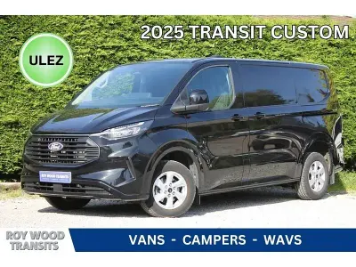 Usado Ford Transit Custom Limited 136 HP (100 kW) 2025 Preto Van