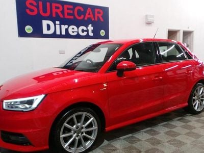 Used Audi A1 S-Line 2017 Red Hatchback