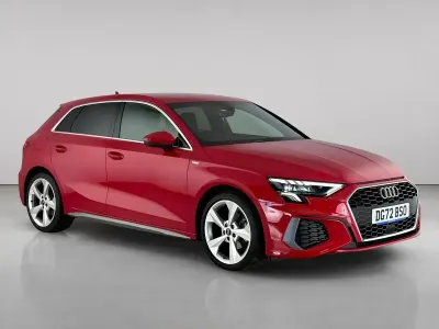 Used Audi A3 Sportback S-Line 2022 Red Hatchback