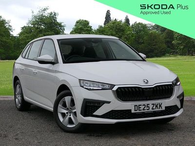 White Used 2025 Skoda Scala SE Hatchback | £19,595 (Expensive)