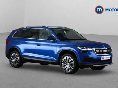 Used Skoda Kodiaq SE L Executive 150 HP (110 kW) 2024 Blue SUV