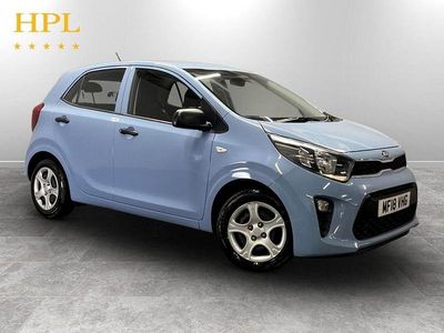Used Kia Picanto 66 HP (48 kW) 2018 Blue Hatchback