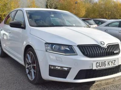 Used Skoda Octavia vRS 2016 White Estate