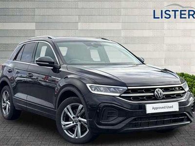 Used VW T-Roc R-line 150 HP (110 kW) 2023 Black SUV