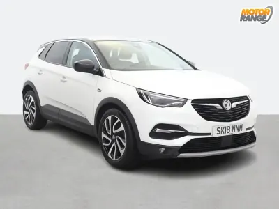 Gebraucht Vauxhall Grandland X Ultimate 177 PS (130 kW) 2018 Weiß SUV