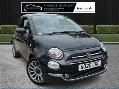Gebraucht Fiat 500 Club 69 PS (50 kW) 2020 Schwarz Kleinwagen