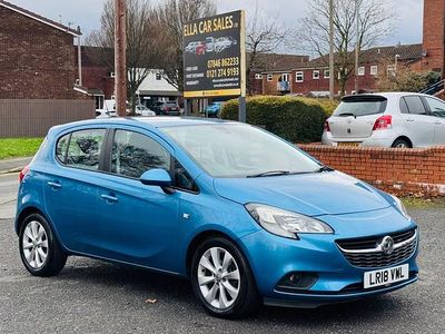 Used Vauxhall Corsa 2018 Blue Hatchback