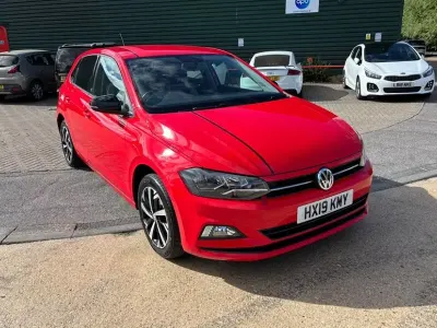 Used VW Polo Beats 65 HP (47 kW) 2019 Red Hatchback