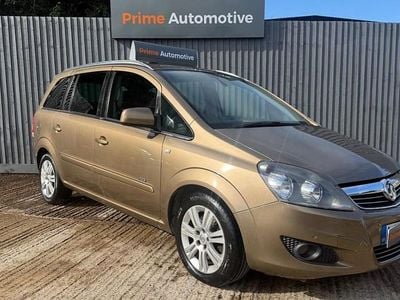 Used Vauxhall Zafira Design Edition 110 HP (80 kW) 2012 Bronze MPV
