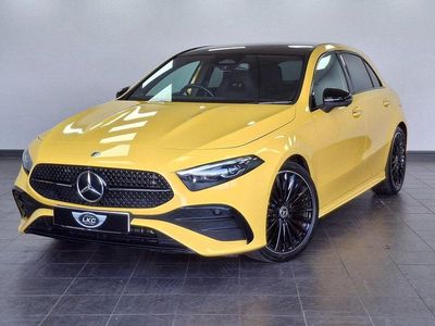 Used Mercedes A200 Exclusive 163 HP (119 kW) 2023 Yellow Hatchback