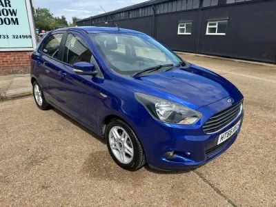 Usado Ford Ka Zetec 2017 Azul Sedan
