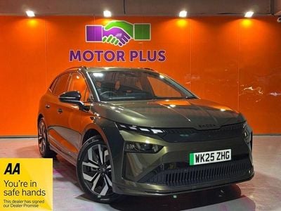 Green New 2025 Skoda Enyaq iV SportLine SUV | £35,899 (A bit pricey)