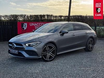 Grey Used 2021 Mercedes CLA250e AMG Line Premium Sedan | £19,950 (Expensive)