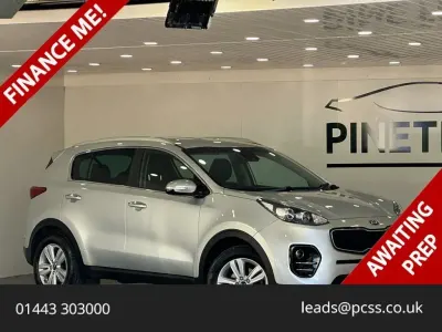 Gebraucht Kia Sportage 114 PS (83 kW) 2017 Silber SUV