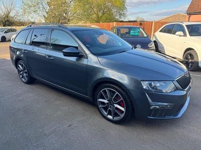 Used Skoda Octavia vRS 184 HP (135 kW) 2015 Grey Hatchback