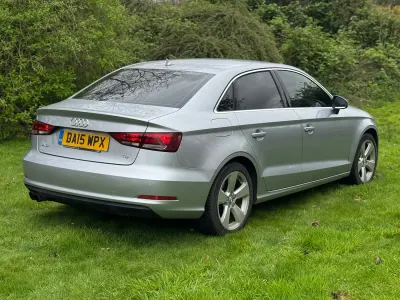 Used Audi A3 Sport 184 HP (135 kW) 2015 Silver Sedan