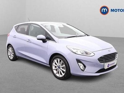Blue Used 2021 Ford Fiesta Titanium Hatchback | £10,399 (Good price)